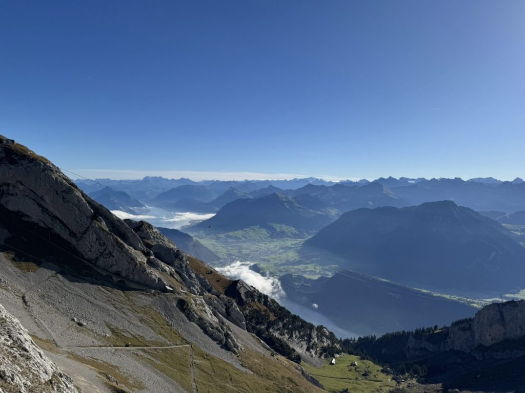 View from Mount Pilatus, Canton Lucerne, Guided Tours Switzerland, Photo by Monika F.