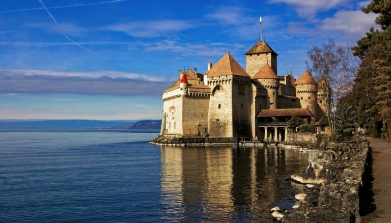 Château de Chillon, Lake Geneva, Switzerland